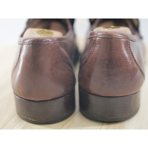 Bruno Magli Loafers Men\'s Size 9 W‎ Brown Made in Italy main image 4